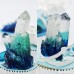 Funshowcase Growing Crystal Quartz Rock Cluster Geode Druzy Gem Silicone Mold Trays 4 in Set for Resin Epoxy Soap Candle Isomalt - B07C24BP9S
